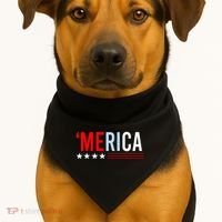 Merica Usa USA-Made Doggie Bandana thumb 1