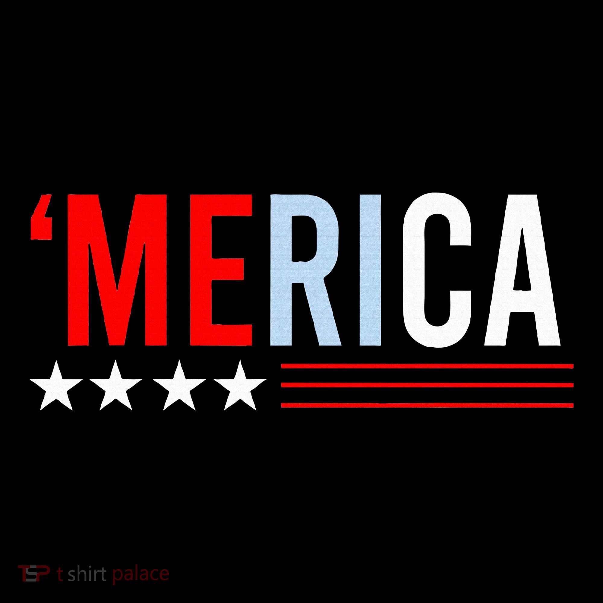 Merica Usa Ornament
