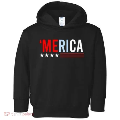 Merica Usa Toddler Hoodie