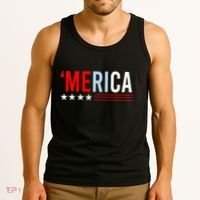 Merica Usa Tank Top thumb 3