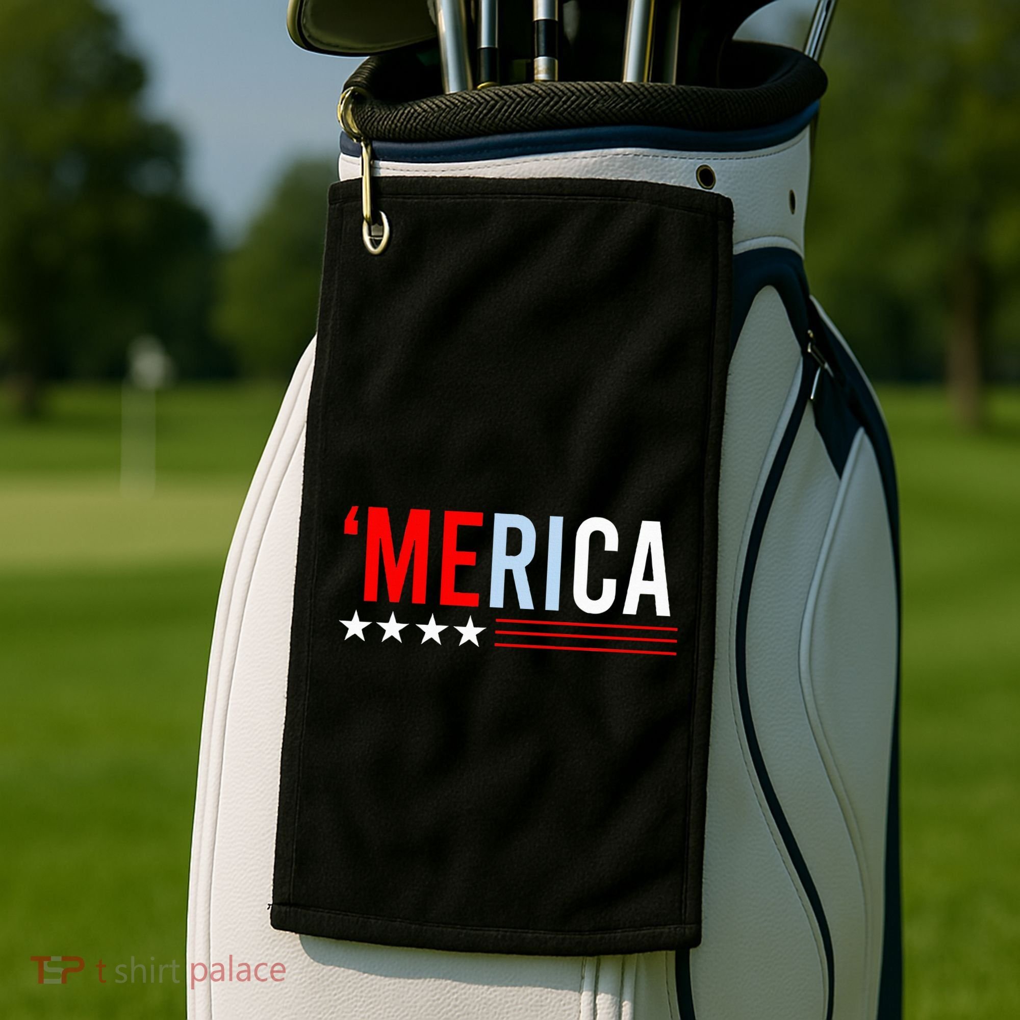 Merica Usa Golf Towel