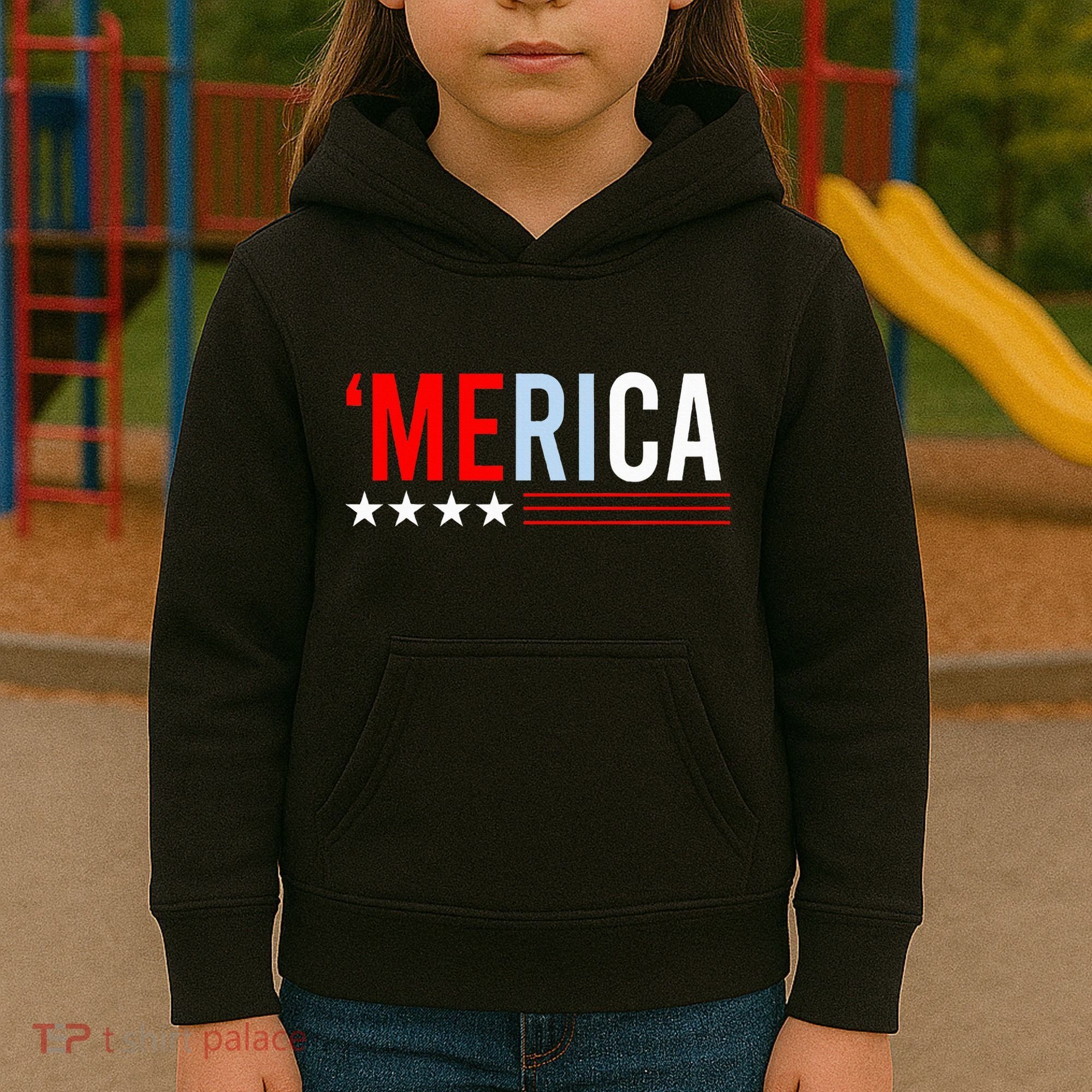 Merica Usa Kids Hoodie