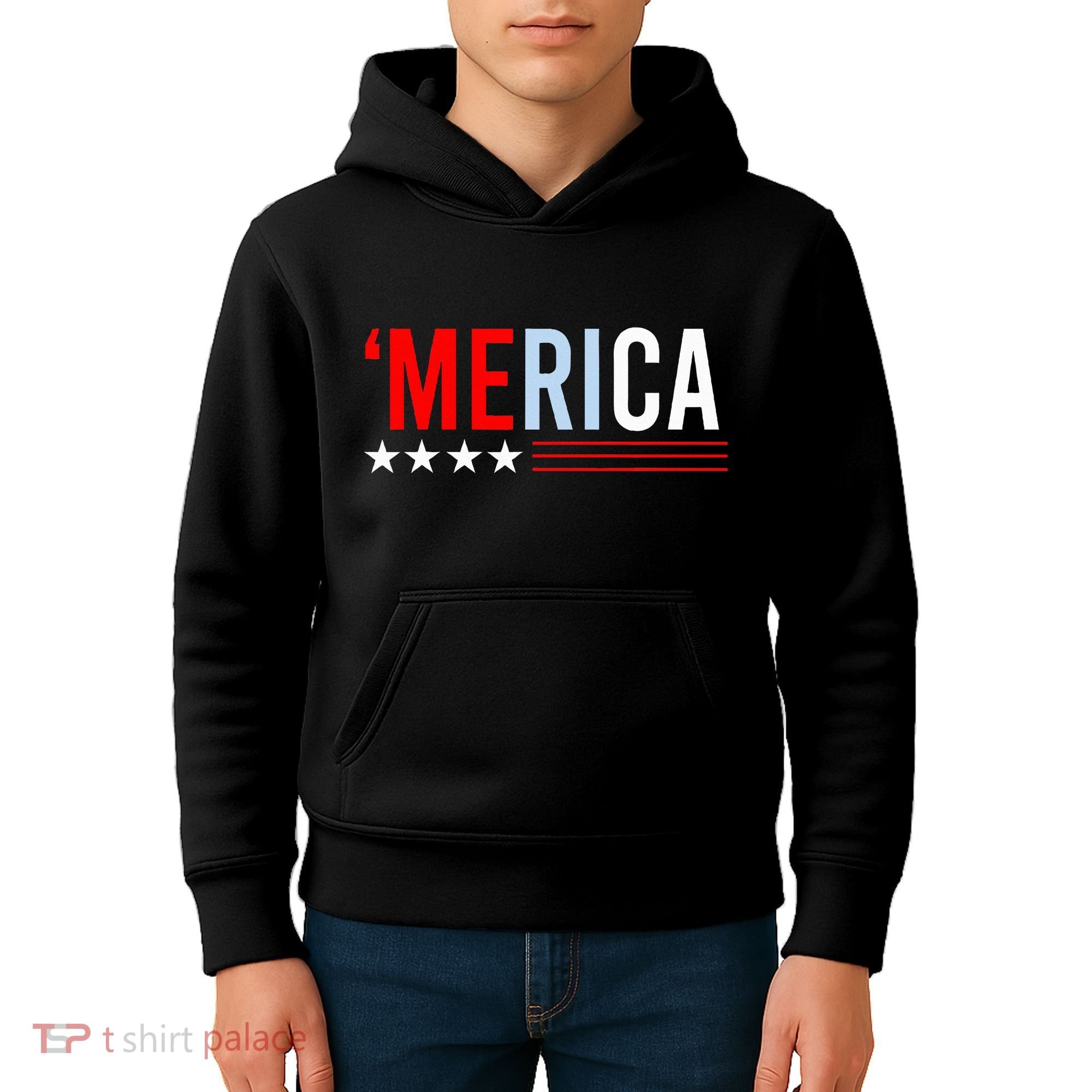 Merica Usa Kids Hoodie
