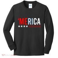 Merica Usa Kids Long Sleeve Shirt thumb 0