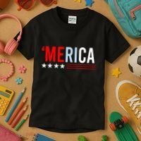 Merica Usa Kids T-Shirt thumb 3