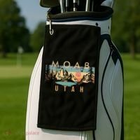 Moab Utah Golf Towel thumb 2