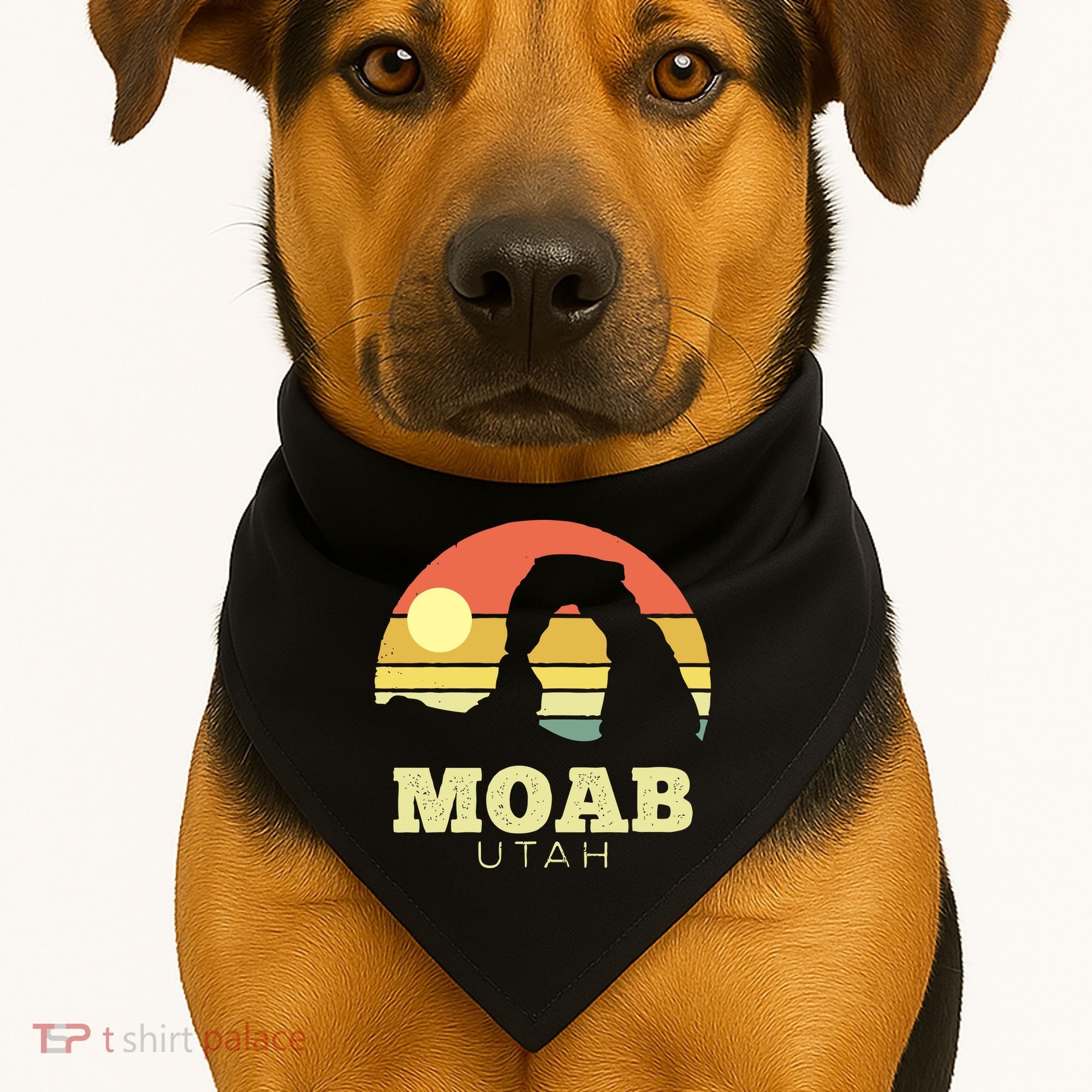 Moab Utah USA-Made Doggie Bandana