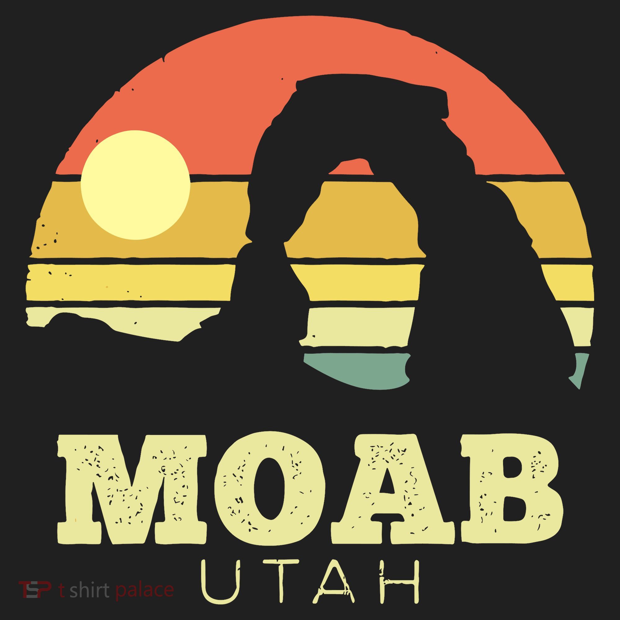 Moab Utah Golf Towel