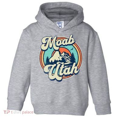 Moab Utah Toddler Hoodie