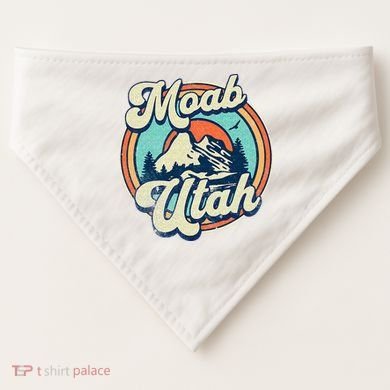Moab Utah USA-Made Doggie Bandana