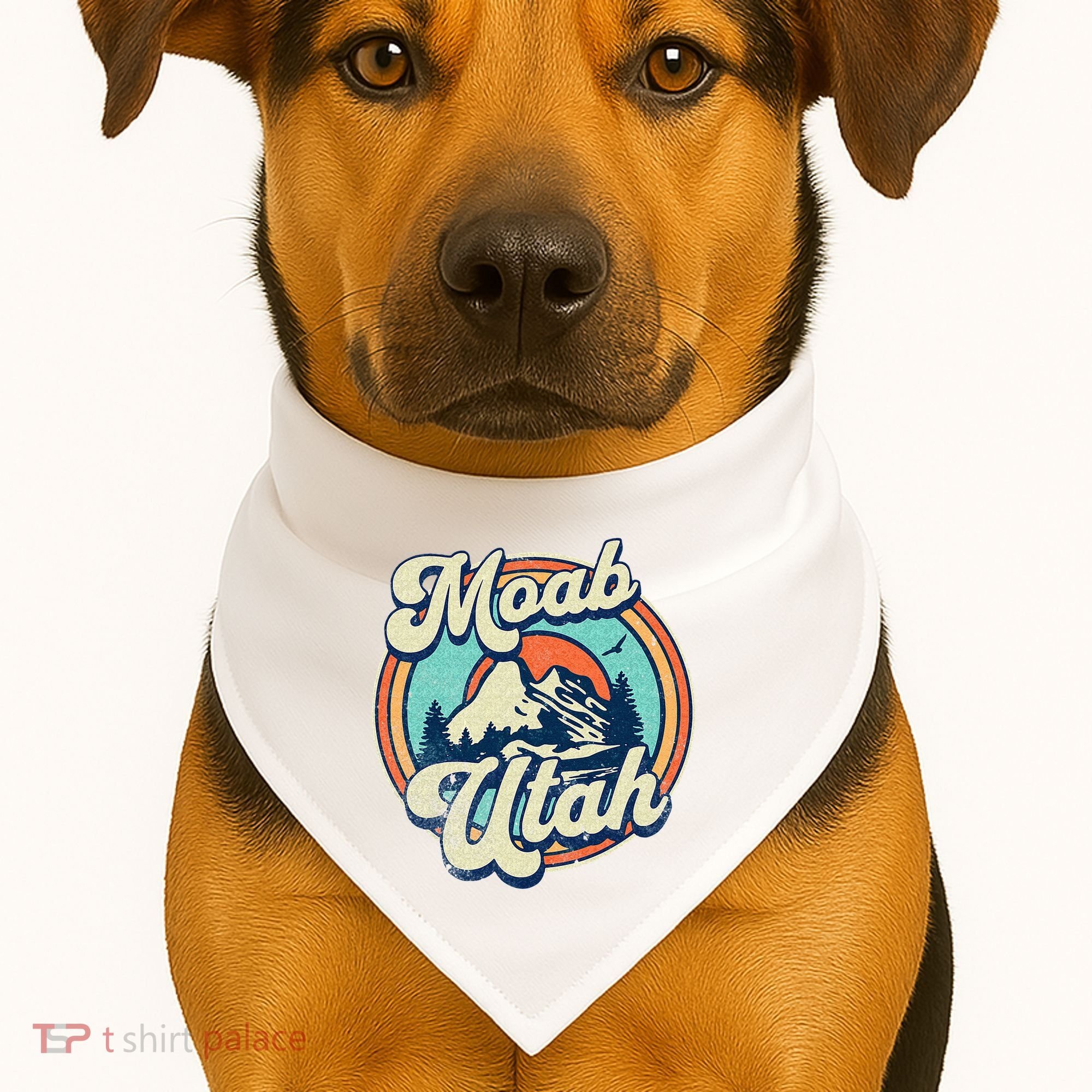 Moab Utah USA-Made Doggie Bandana