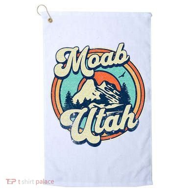 Moab Utah Golf Towel