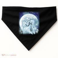 Mystic Unicorn Moon USA-Made Doggie Bandana thumb 0