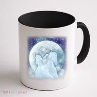 Mystic Unicorn Moon Coffee Mug thumb 1