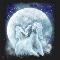 Mystic Unicorn Moon Beanie thumb 2
