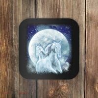 Mystic Unicorn Moon Coaster thumb 0