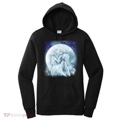 Mystic Unicorn Moon Women's Hoodie
