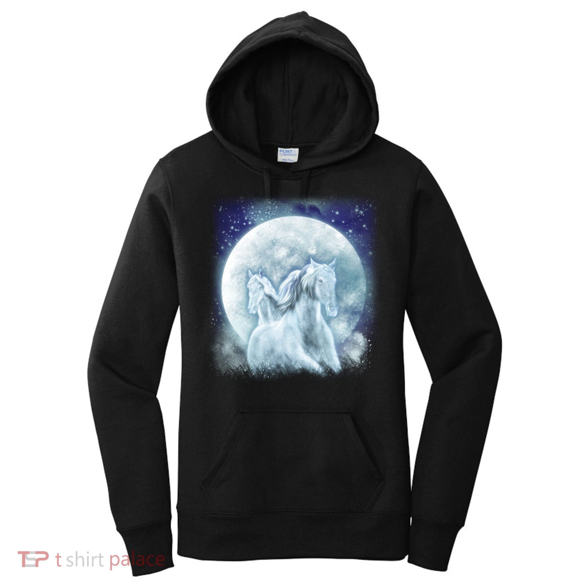 Mystic Unicorn Moon Women's Hoodie