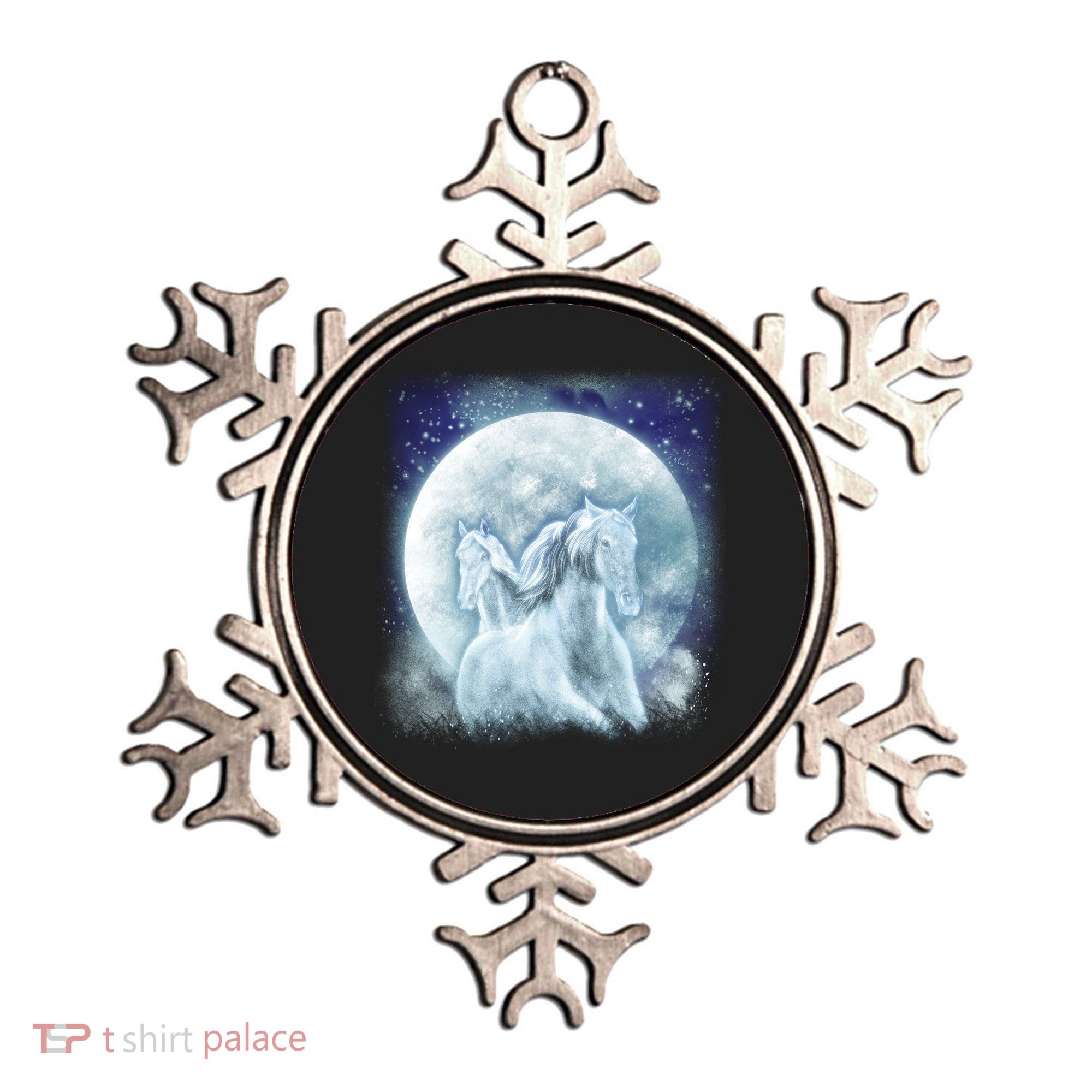 Mystic Unicorn Moon Ornament