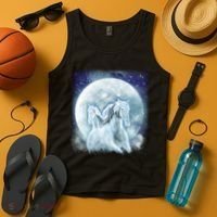 Mystic Unicorn Moon Tank Top thumb 4