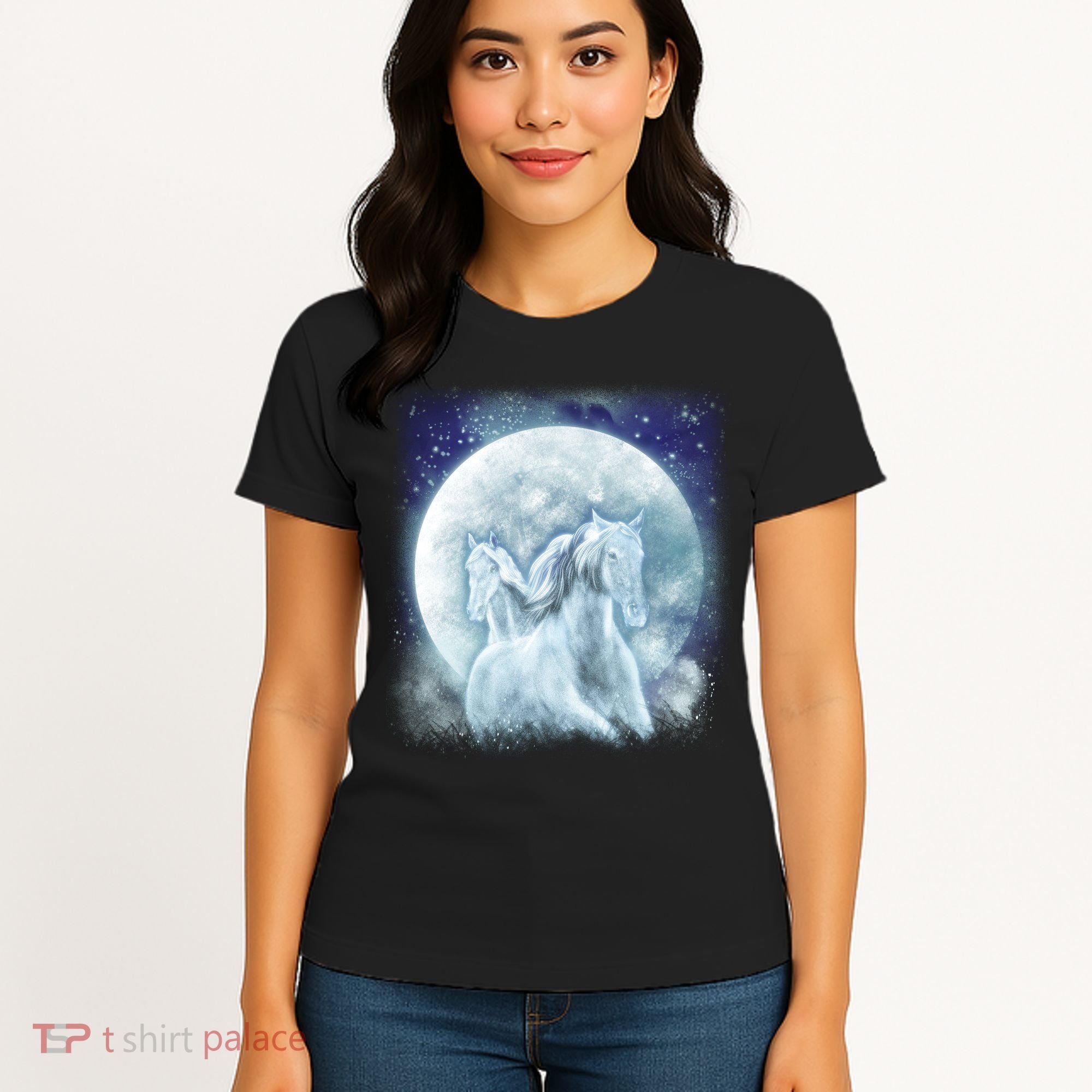 Mystic Unicorn Moon Women's T-Shirt