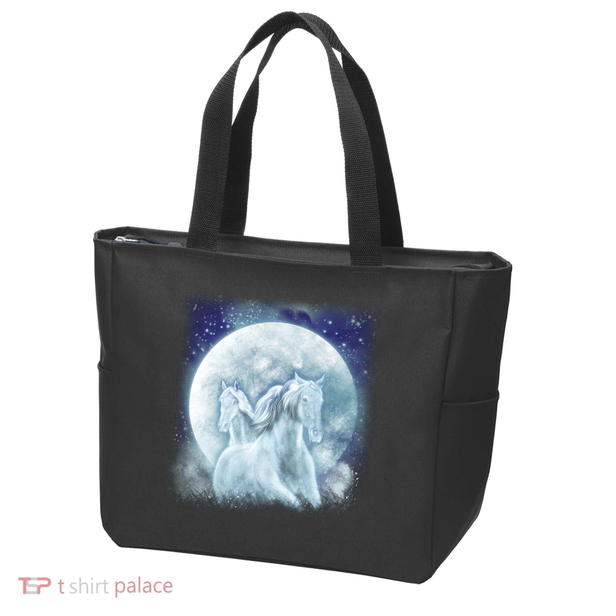 Mystic Unicorn Moon Tote Bag