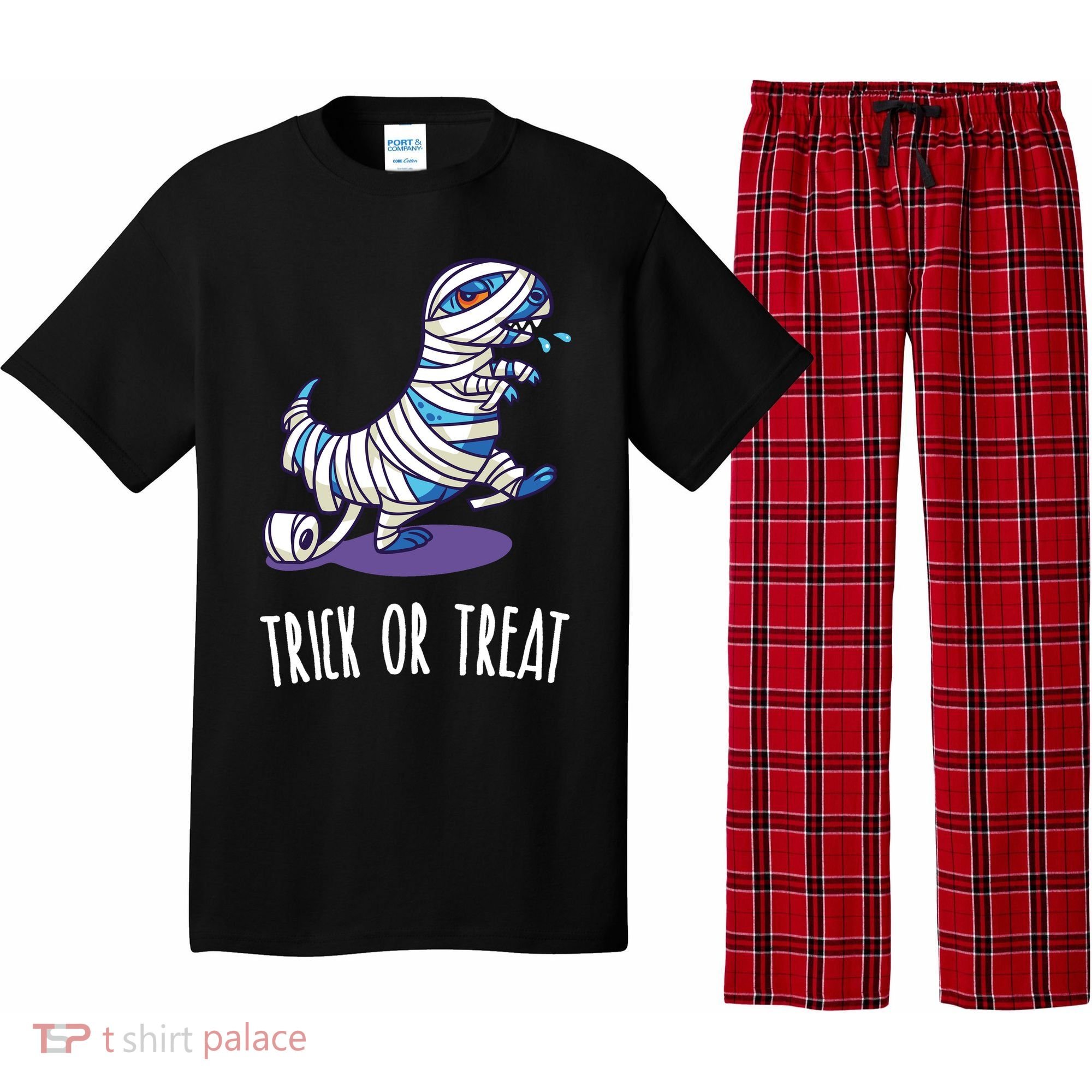 Mummy Dinosaur Pajama Set