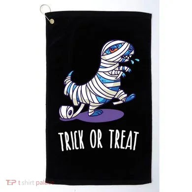 Mummy Dinosaur Golf Towel