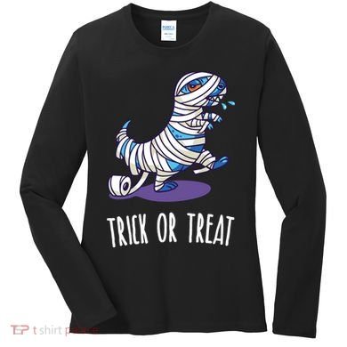 Mummy Dinosaur Women's Long Sleeve Shirt