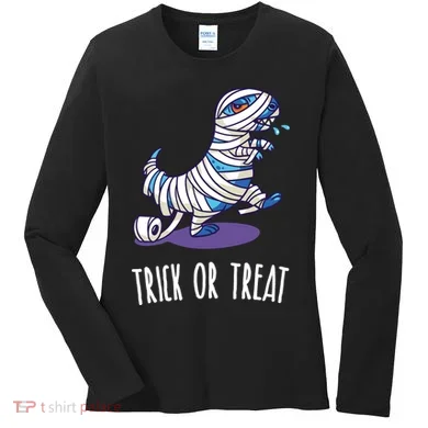 Mummy Dinosaur Women's Long Sleeve Shirt