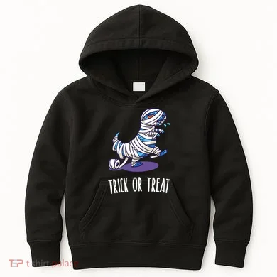 Mummy Dinosaur Kids Hoodie