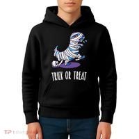 Mummy Dinosaur Kids Hoodie thumb 4