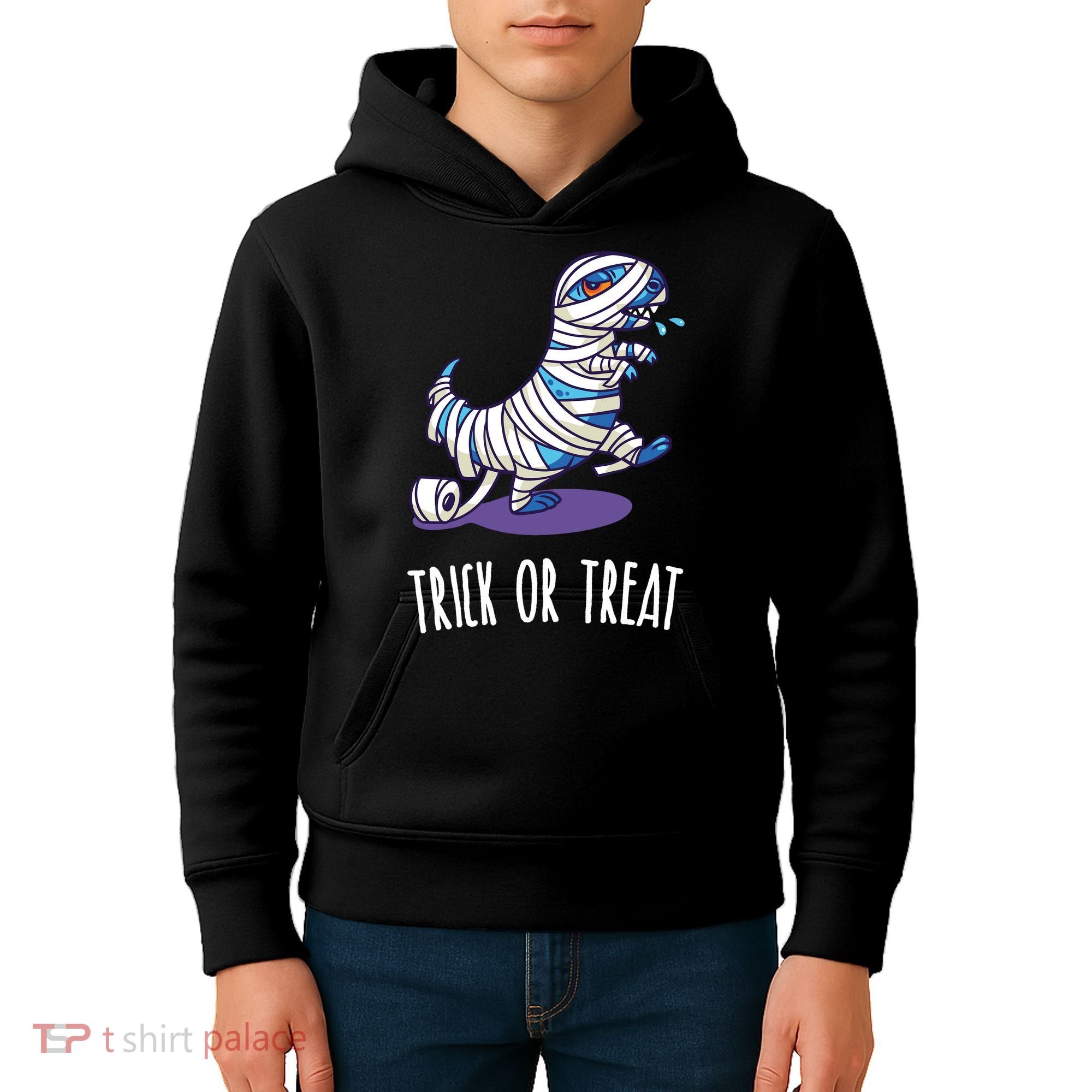 Mummy Dinosaur Kids Hoodie