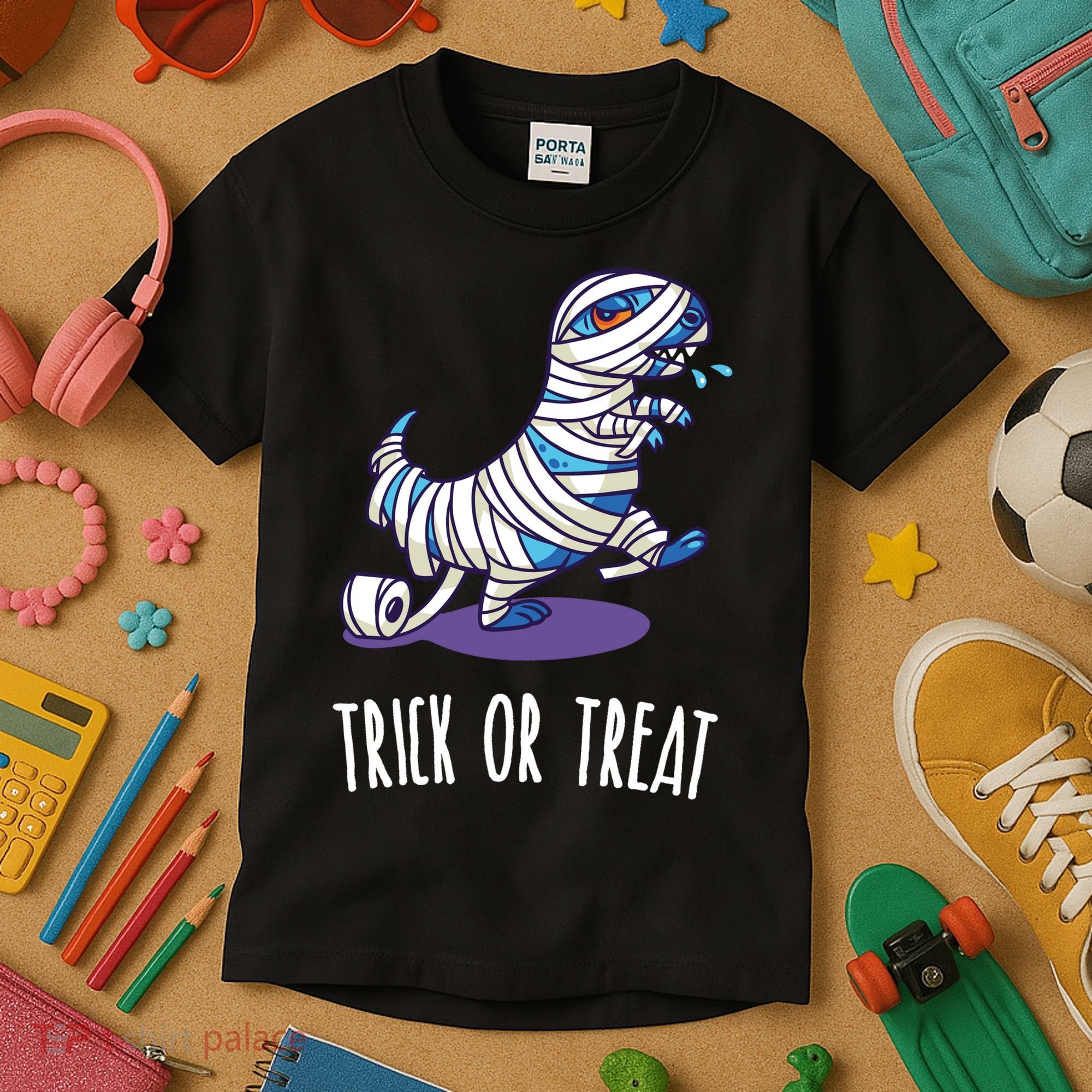 Mummy Dinosaur Kids T-Shirt