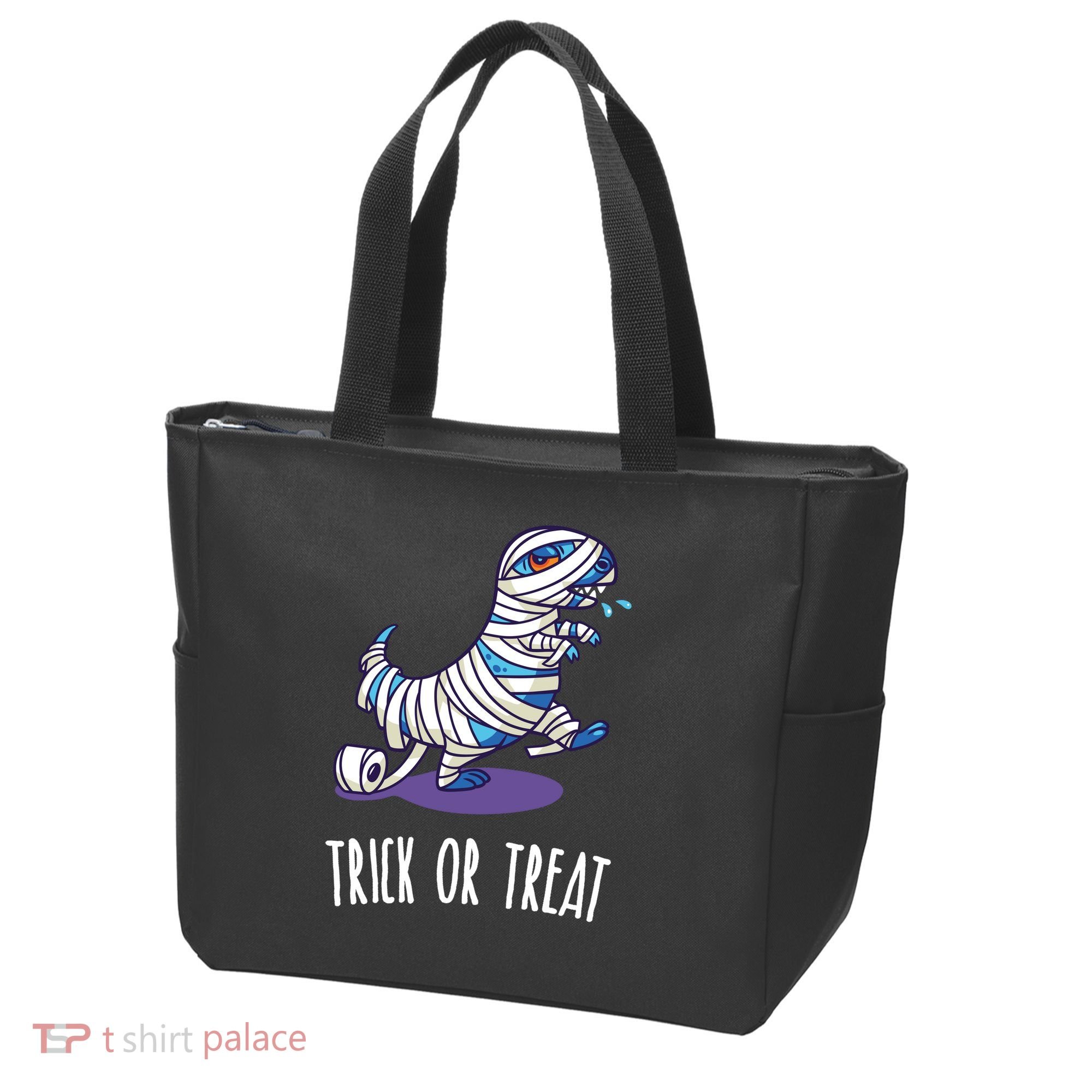 Mummy Dinosaur Tote Bag