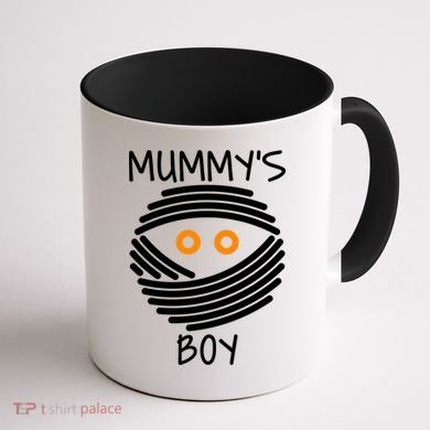 Mummy's Boy Coffee Mug back