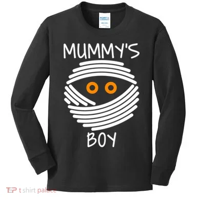 Mummy's Boy Kids Long Sleeve Shirt