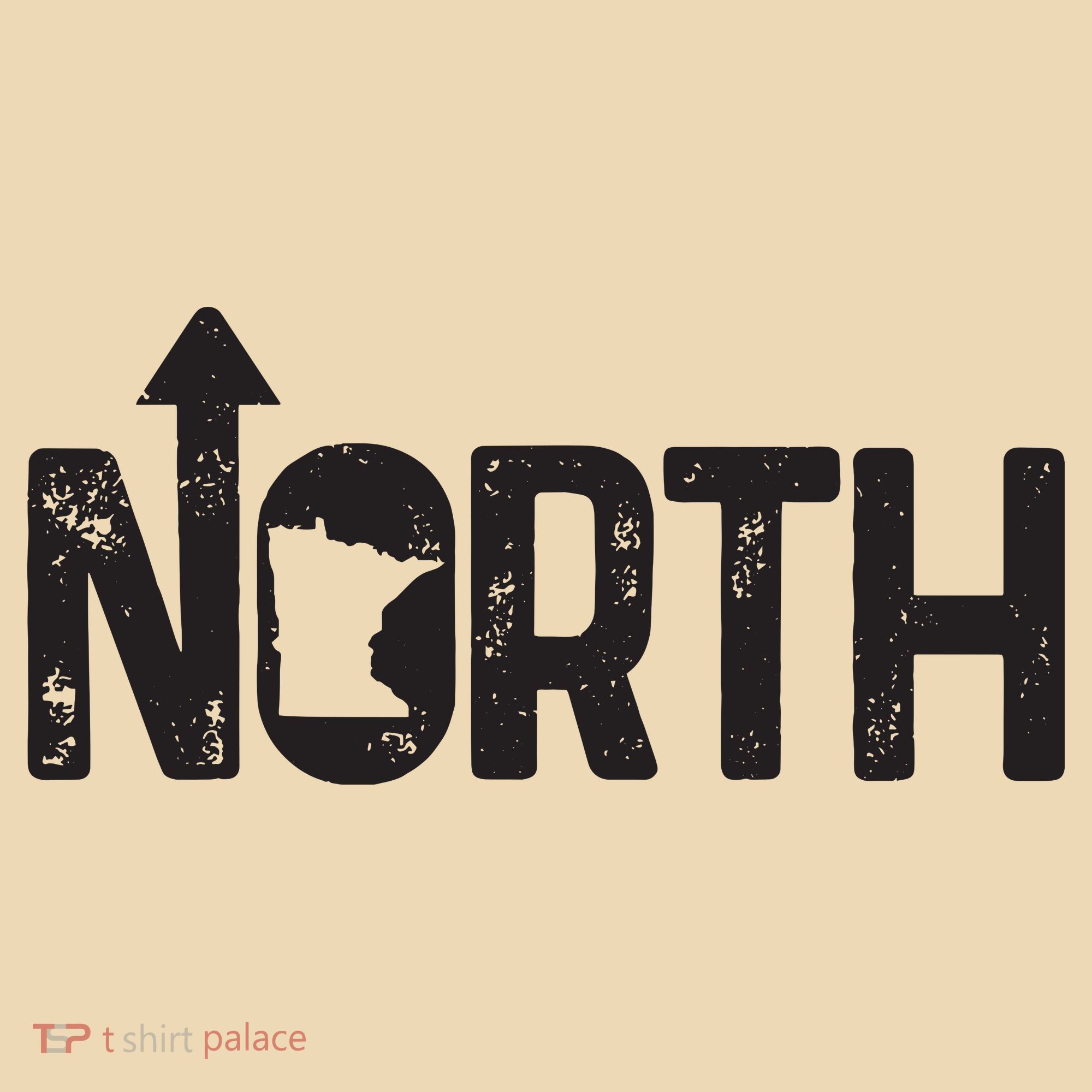 Minnesota Up North State Map Pride Gift Tote Bag