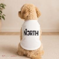 Minnesota Up North State Map Pride Gift Doggie Tank thumb 2
