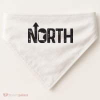 Minnesota Up North State Map Pride Gift USA-Made Doggie Bandana thumb 0