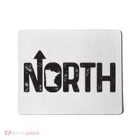 Minnesota Up North State Map Pride Gift Mousepad thumb 0