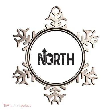 Minnesota Up North State Map Pride Gift Ornament