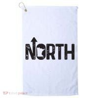 Minnesota Up North State Map Pride Gift Golf Towel thumb 0