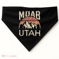 Moab Utah Nature Hiking Outdoors USA-Made Doggie Bandana thumb 0