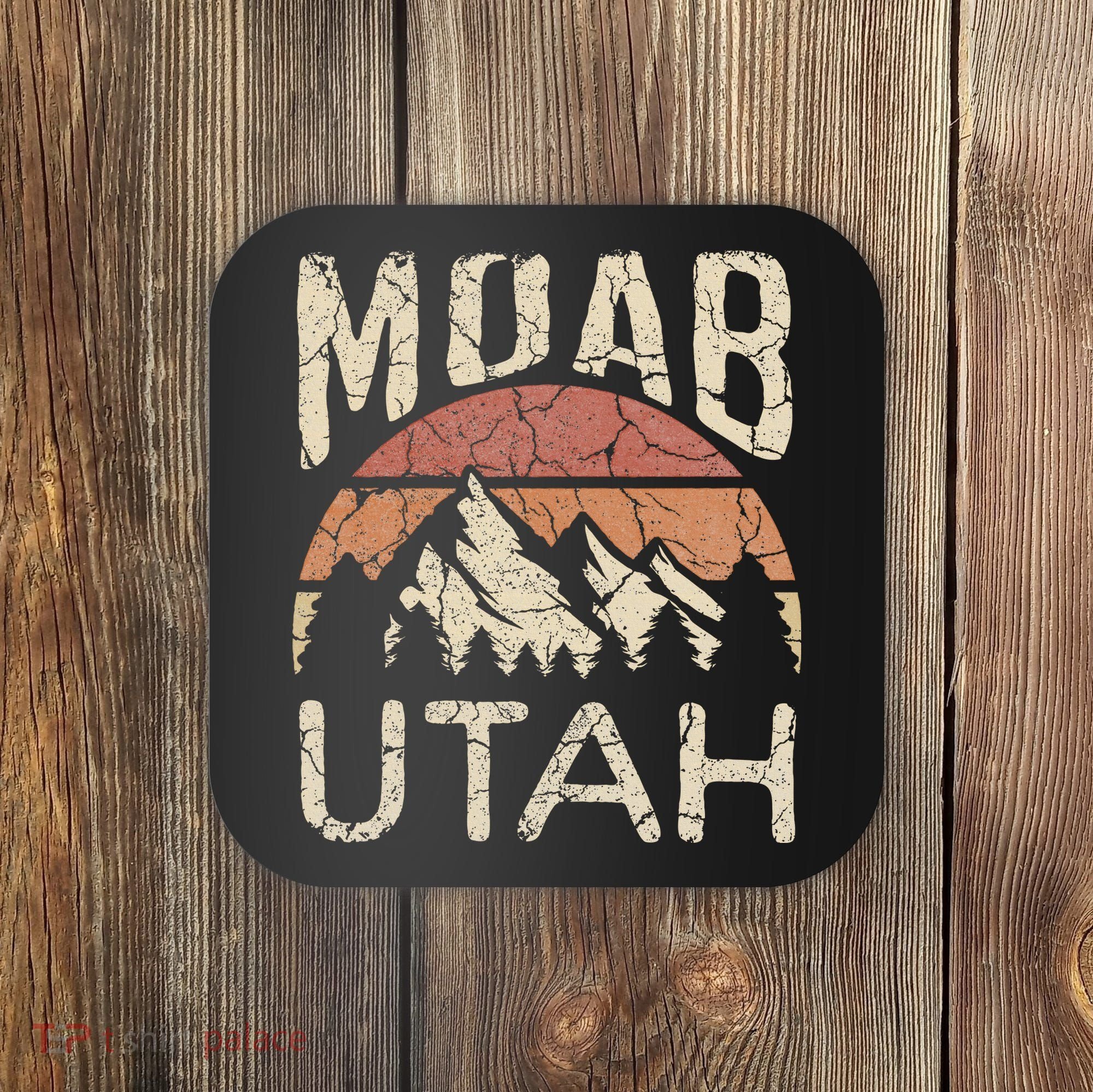 Moab Utah Nature Hiking Outdoors Coaster