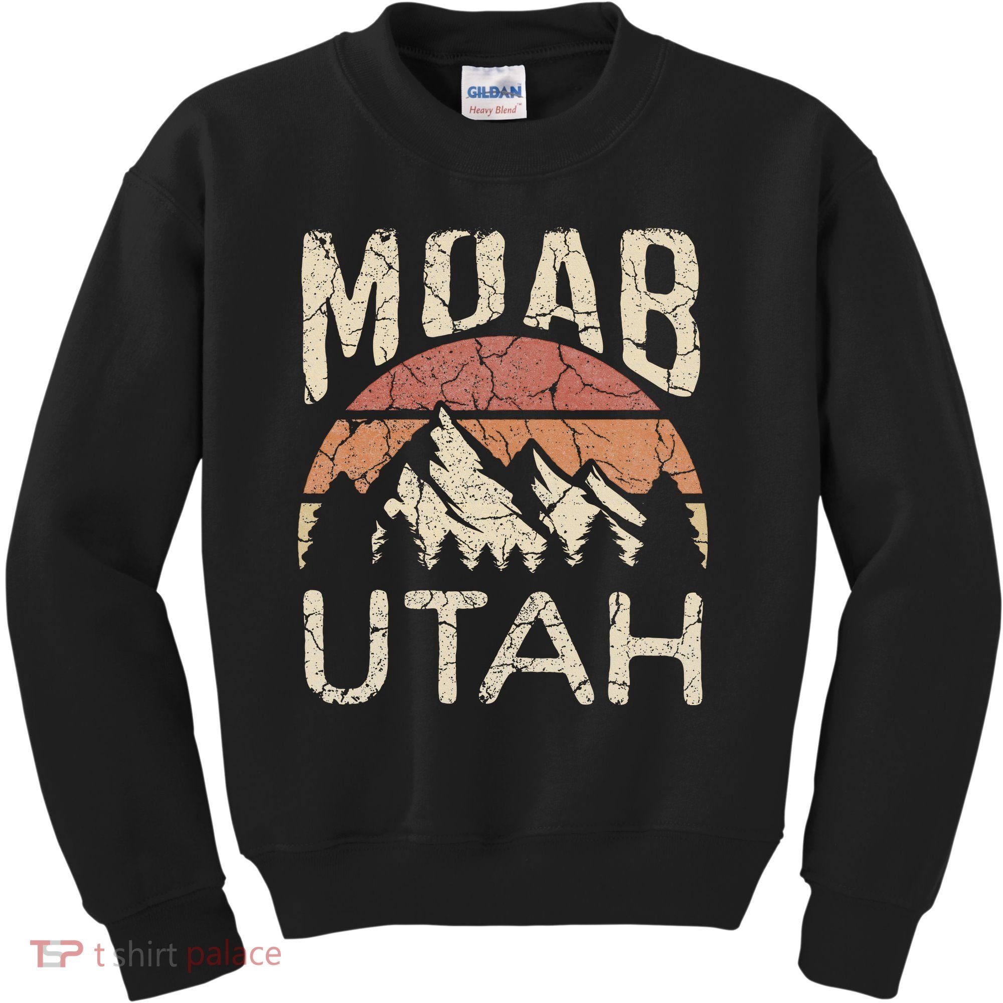 Moab Utah Nature Hiking Outdoors Kids Sweatshirt