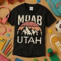 Moab Utah Nature Hiking Outdoors Kids T-Shirt thumb 3