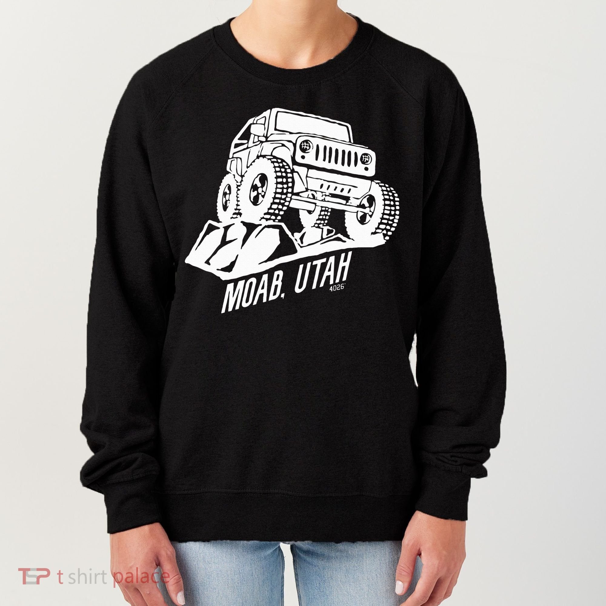 Moab Utah Off Road Desert Adventure Women's Sweatshirt