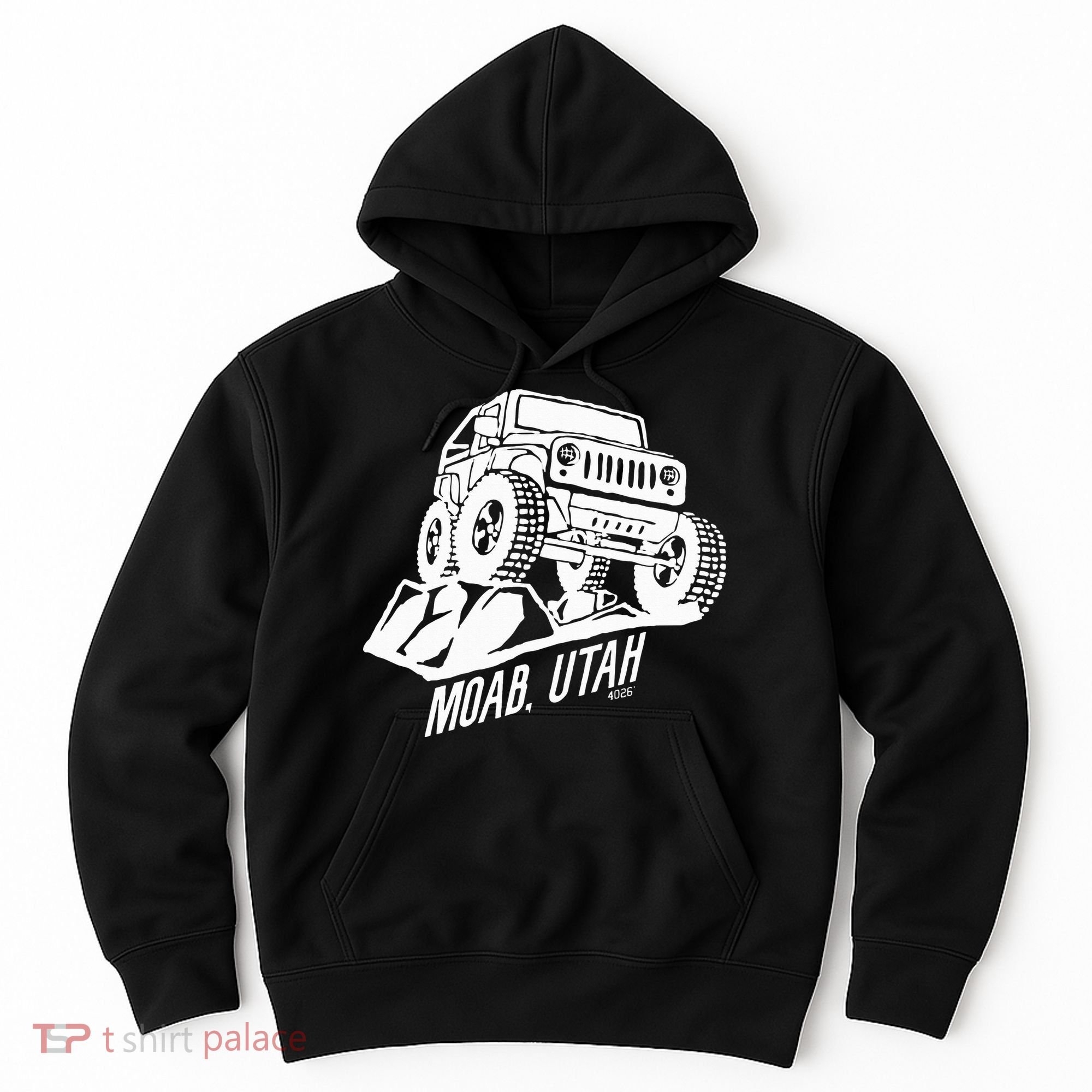 Moab Utah Off Road Desert Adventure Hoodie