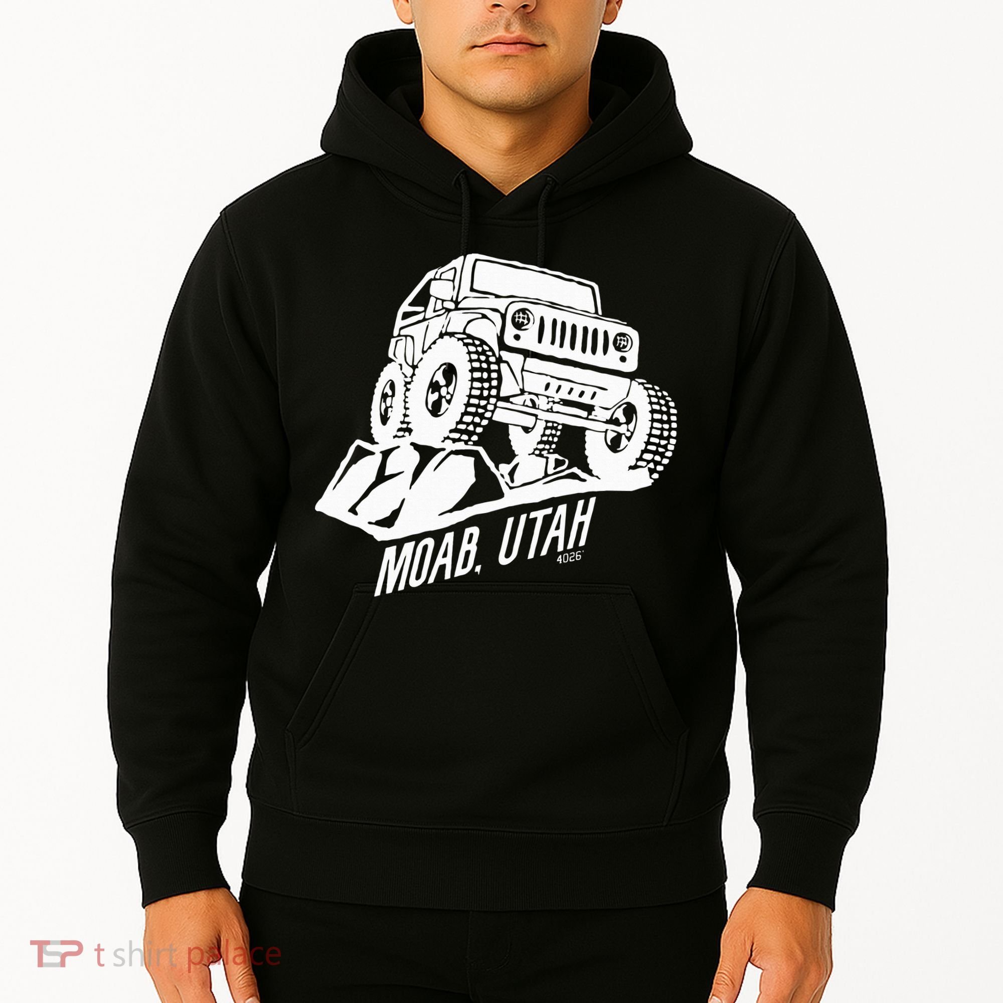 Moab Utah Off Road Desert Adventure Hoodie